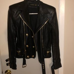 Balmain leather jacket
